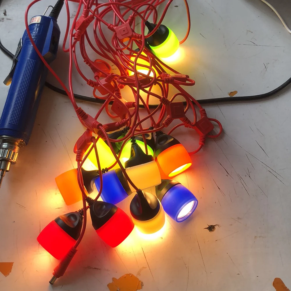 11 6 м светодиодный шар вечерние рождественские гирлянды светильник коннектора