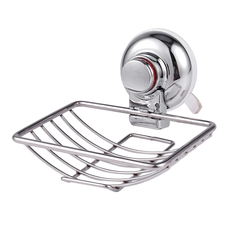 Stainless Steel Soap Dishes Suction Cup Hook Holder Bath | Обустройство дома