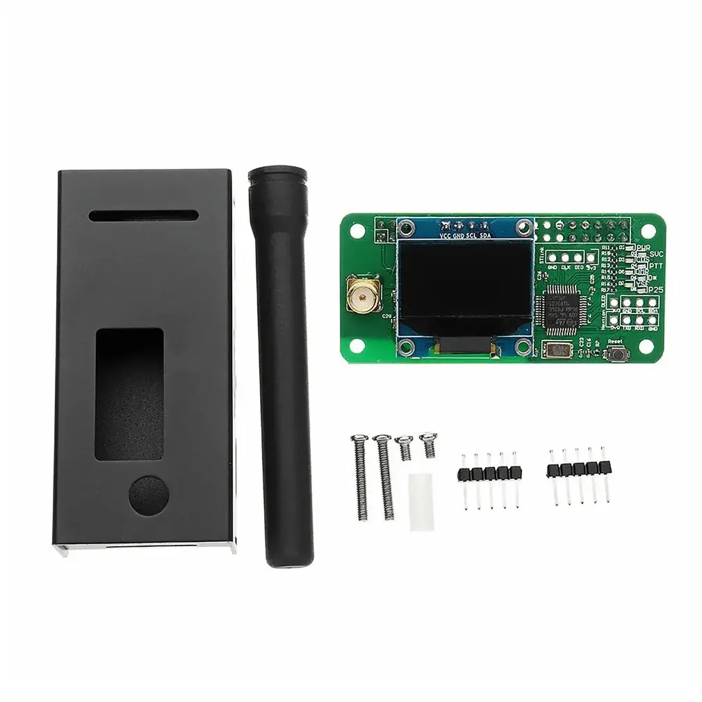 Антенна + чехол OLED MMDVM Hotspot поддержка P25 DMR YSF для Raspberry pi Black Board Simplex Parts | Мобильные