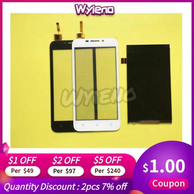 Wyieno белый/черный сенсор для Huawei Ascend Y5 Y5C Y541 фото монитор ЖК дисплей + дигитайзер