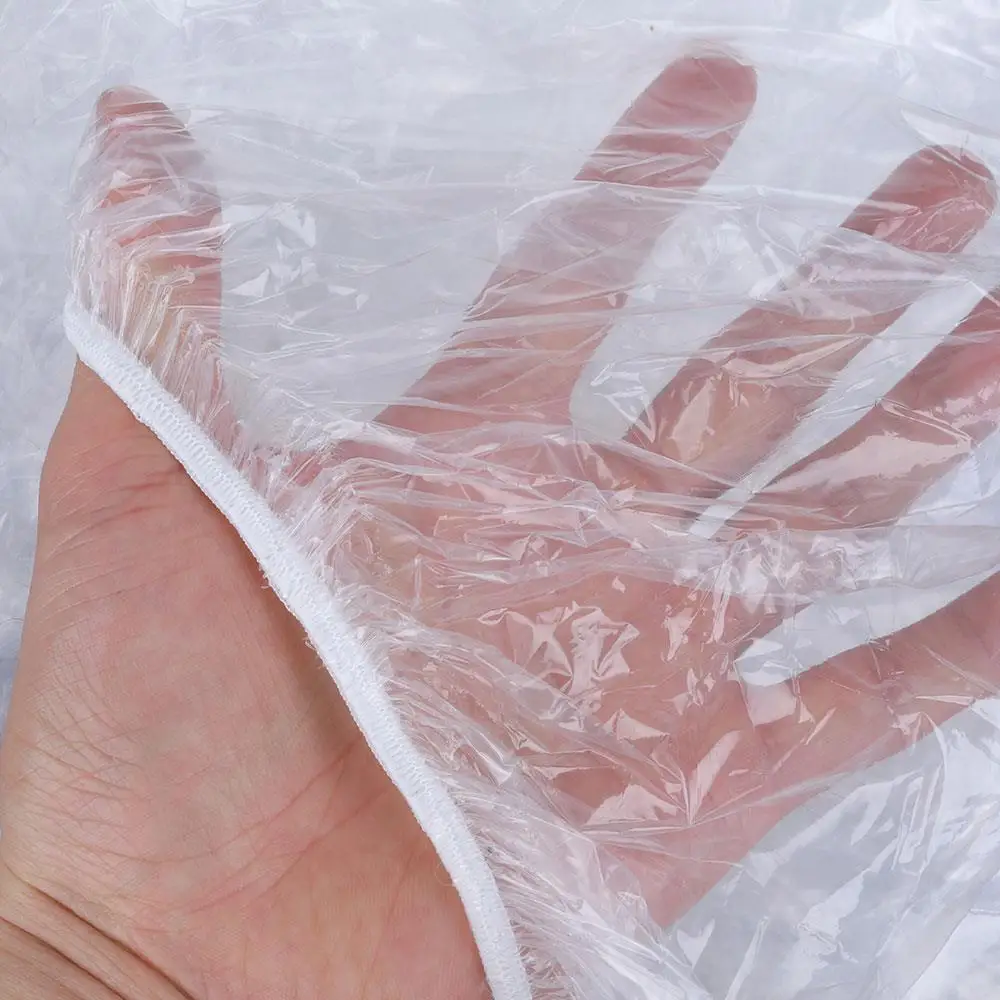 

with Elastic Band Pollution Prevention Dust Cover Disposable Plastic Car Cover Vehicles Car Clothing for Auto Soft