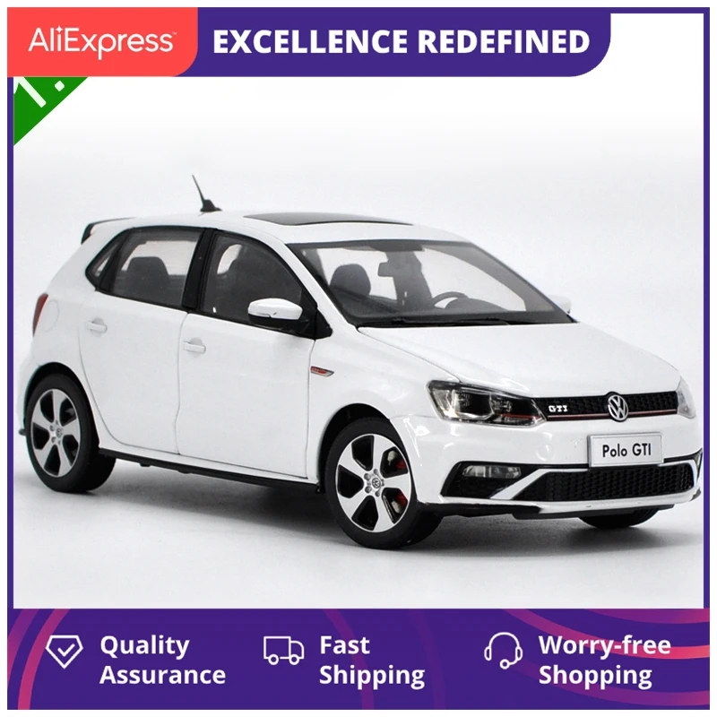 

Оригинальная коробка 1:18 высокотщательная модель автомобиля из сплава VW 2015 POLOGTI статическая металлическая модель автомобиля для коллекцион...