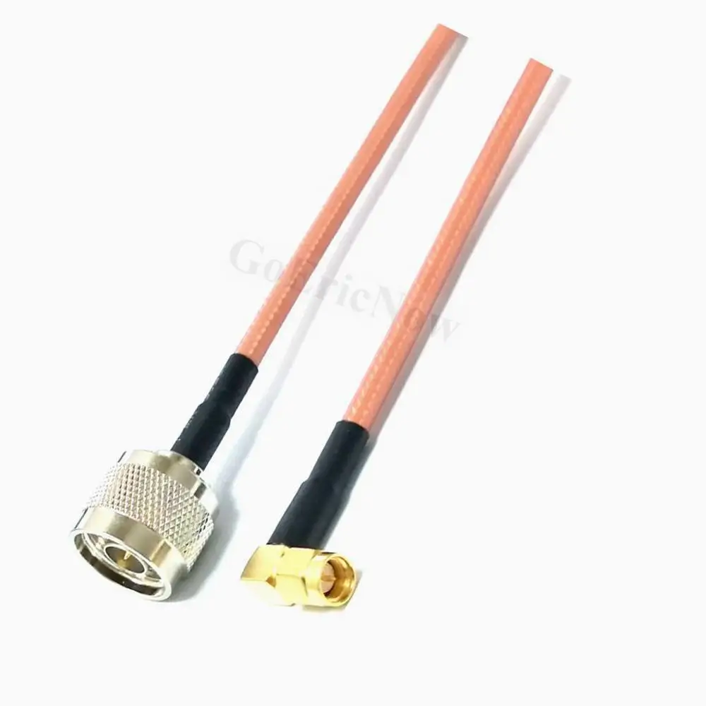 5 шт. RF Коаксиальный N штекер к прямоугольному SMA штекеру для RG142 Перемычка WIFI