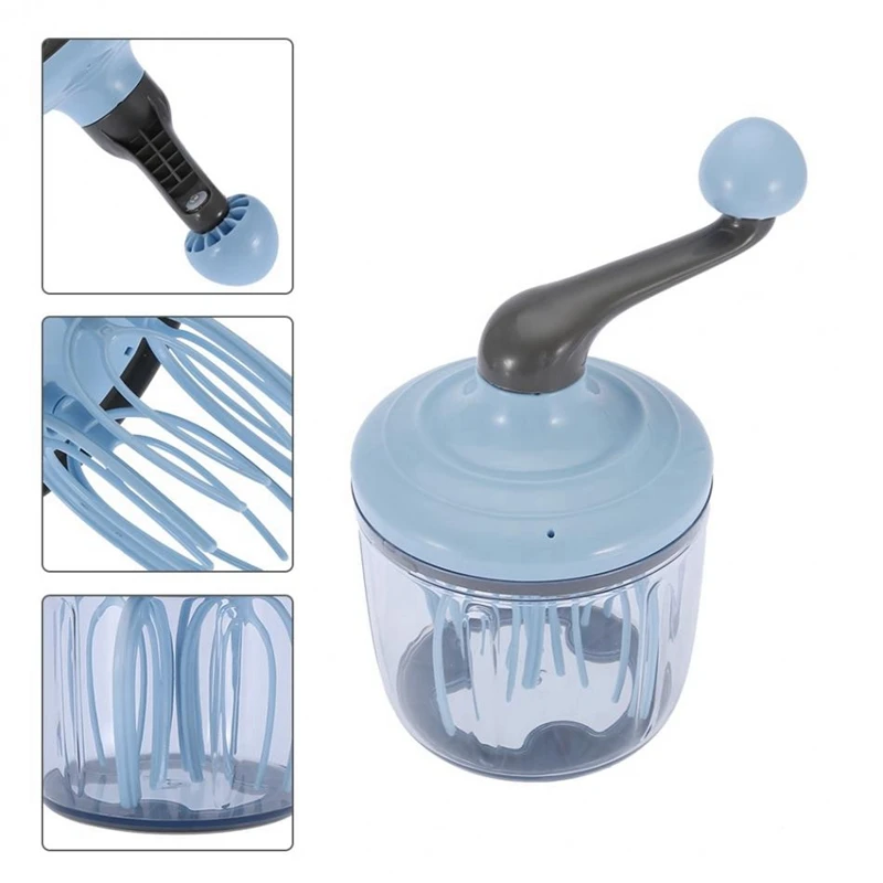 

Multi-Function Manual Egg Beater Hand Cream Butter Mixer Kitchen Accessories Gadget
