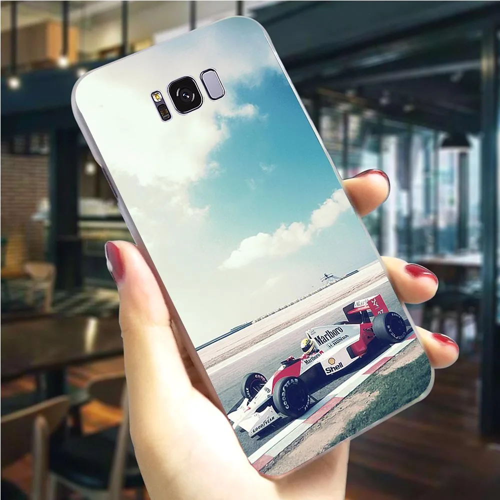 Чехол для телефона samsung Note 9 F1 Racing Car Cover Note 8 M10/M20/M30 Galaxy S6/S7 Edge S8/S9/S10 Plus S10e жесткий чехол