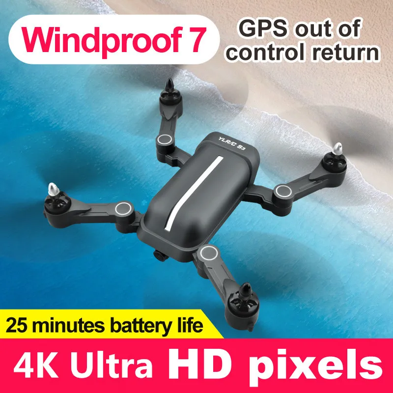 Квадрокоптер с двойной GPS камерой 4k HD 25 минут полета|Радиоуправляемые вертолеты| |