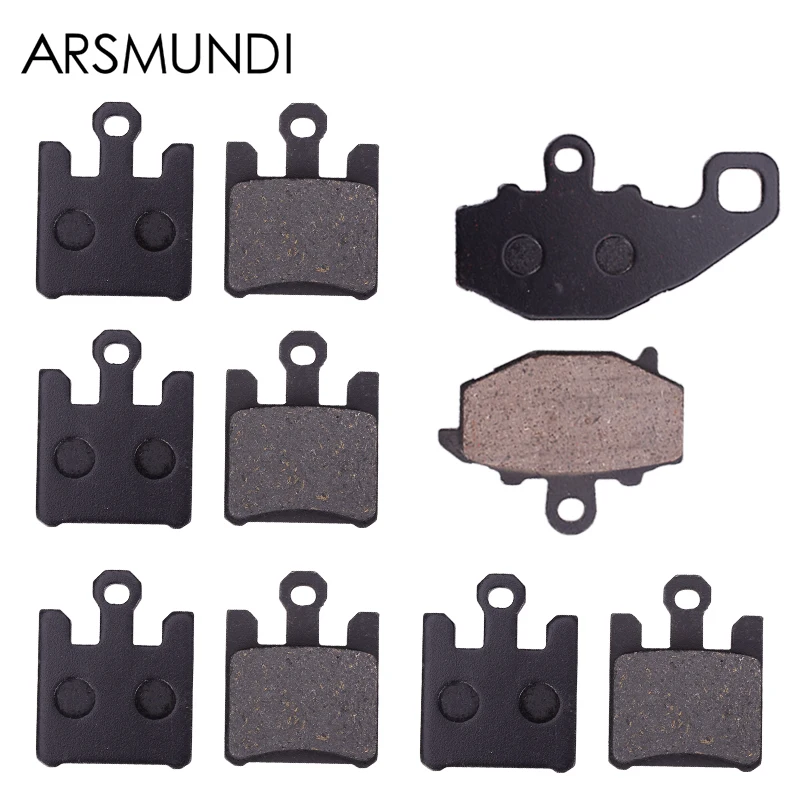 1 Set Motorcycle High Quality Brake Pads Disks Shoes Front And Rear For KAWASAKI 1000 ZX-10R Zx-10r ZX10R 2005 2006 2004 - 2007 |