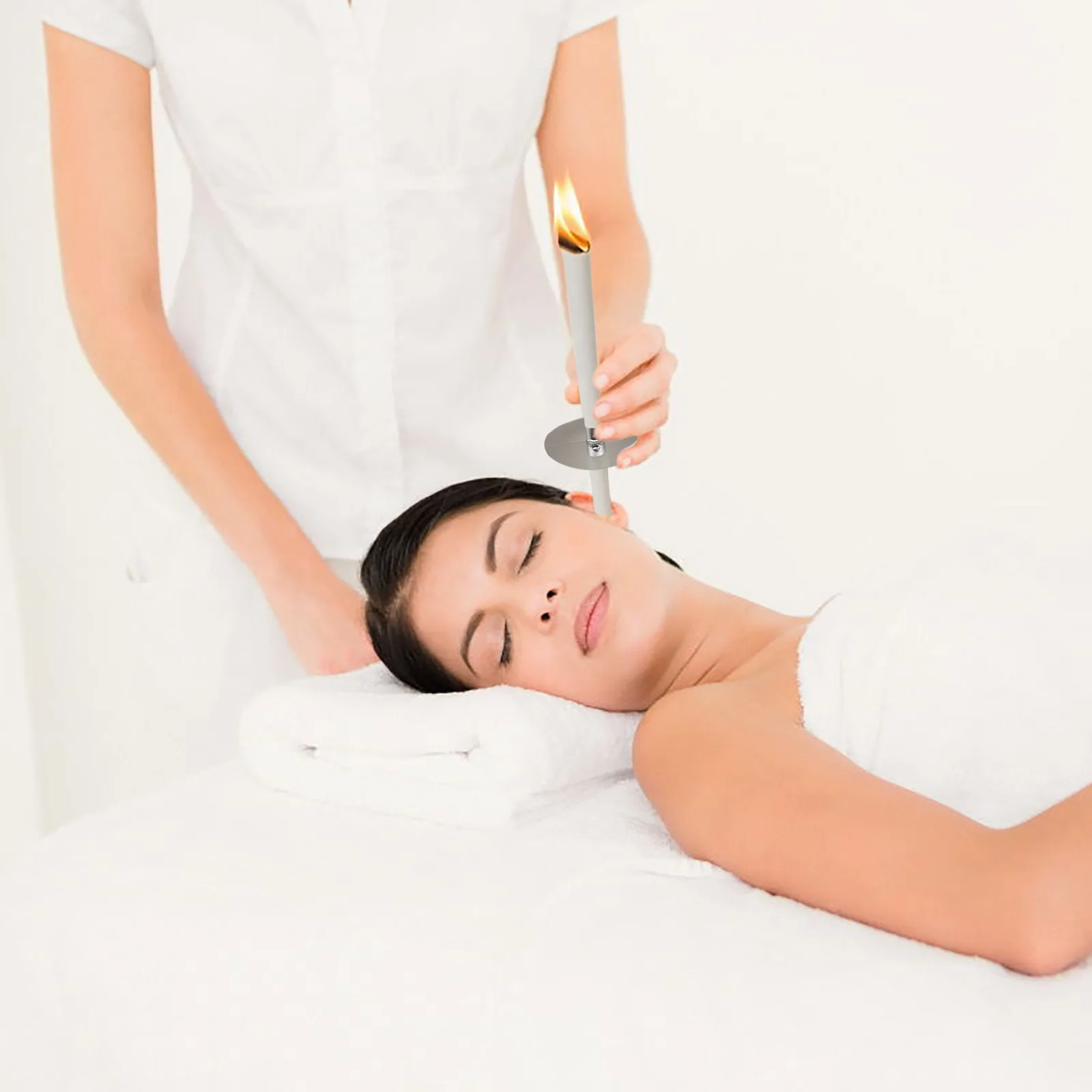 

Earwax Candles Cones Hollow Blend Cones Beeswax Ear Cleaning Hearing Massage Ear Care Candle Healthy Ear Candling