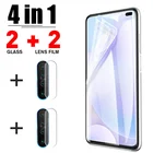 Гидрогелевое защитное стекло 4 в 1 для Redmi Note 10, 10 Pro, 10S, 10T, 9, 9S, 9T, 9 Pro Max, Защита экрана для Redmi 8, 8A, 9AT, 9C, 9T, K40