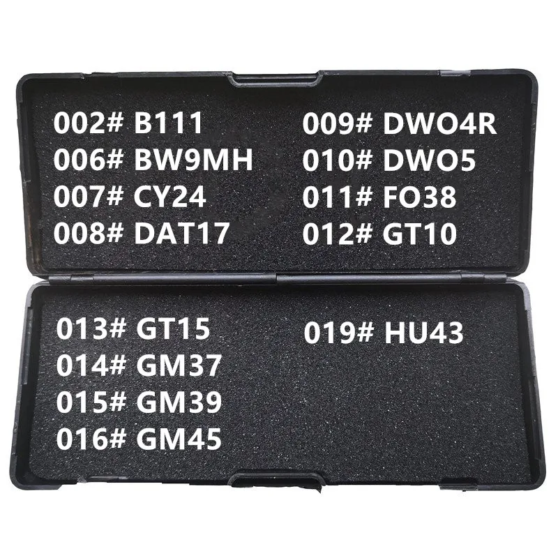 100% Оригинальный слесарный инструмент LiShi 2 в 1 B111 BW9MH CY24 DAT17 двух 4R 5 FO38 GT10 GT15 GM37 GM39 GM45
