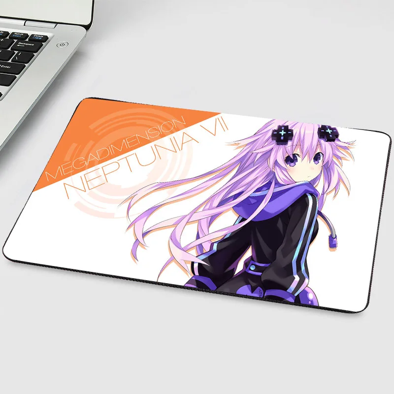 Коврик для мыши влюбленных аниме гипергабаритный нептуния сексуальные девушки