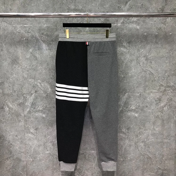 

2021 Fashion Brand Sweatpants Men Women Panelled Casual Sports Trousers Tracksuit Bottoms Patchwork Jogger Track Pants