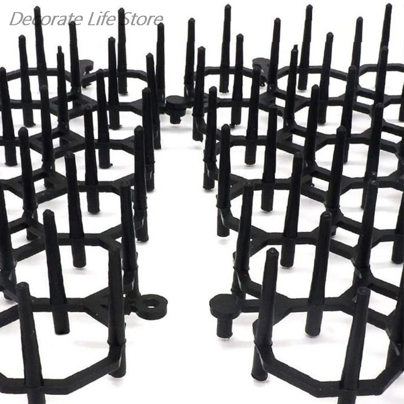 

Garden Prickle Strip Dig Stop Cat Repellent Deterrent Mat Spike Portable Anti-Cat Dog Outdoor Garden Supplies