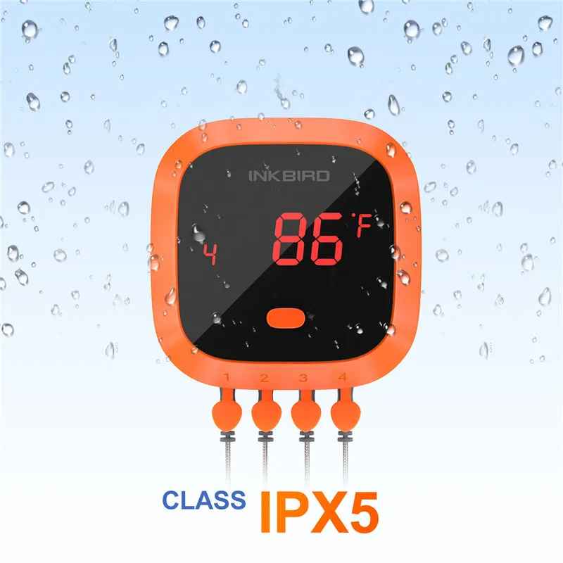 Inkbird IBT-4XC Bluetooth инструменты для приготовления пищи кухонный цифровой термометр для духовки еда для приготовления мяса барбекю зонд термометр