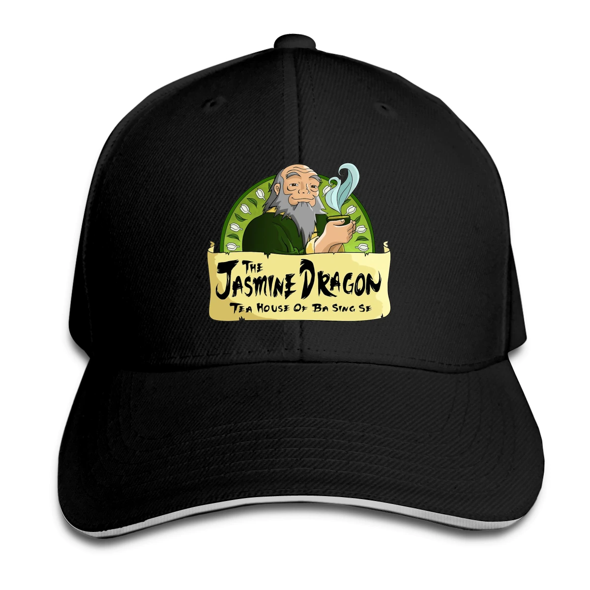 Бейсболка с жасминовым драконом чайного дома Кепка козырьком хлопковая кепка