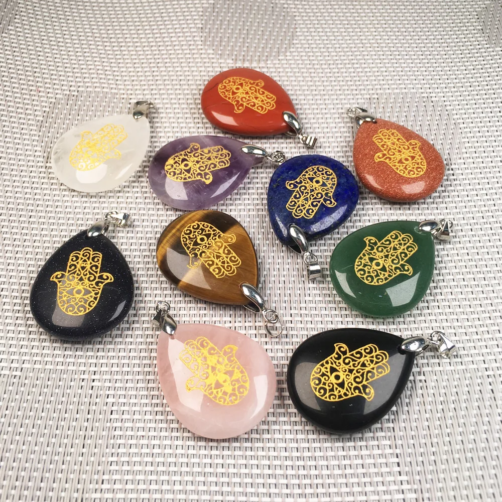 Натуральные камни резная подвеска чакры рейки амулет камень водная звезда для