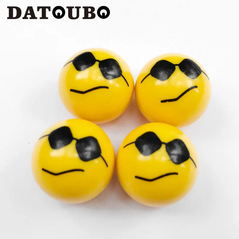 16 pcs Design 3 DATOUBO 16 шт. Высокое качество автомобильных шин Клапан стебли крышки, Розовый Синий Красный Улыбка лицо Универсальный Шредер шины клапан Крышка Воздушный пылезащитный колпачок - Цвет: 16 pcs Design 3