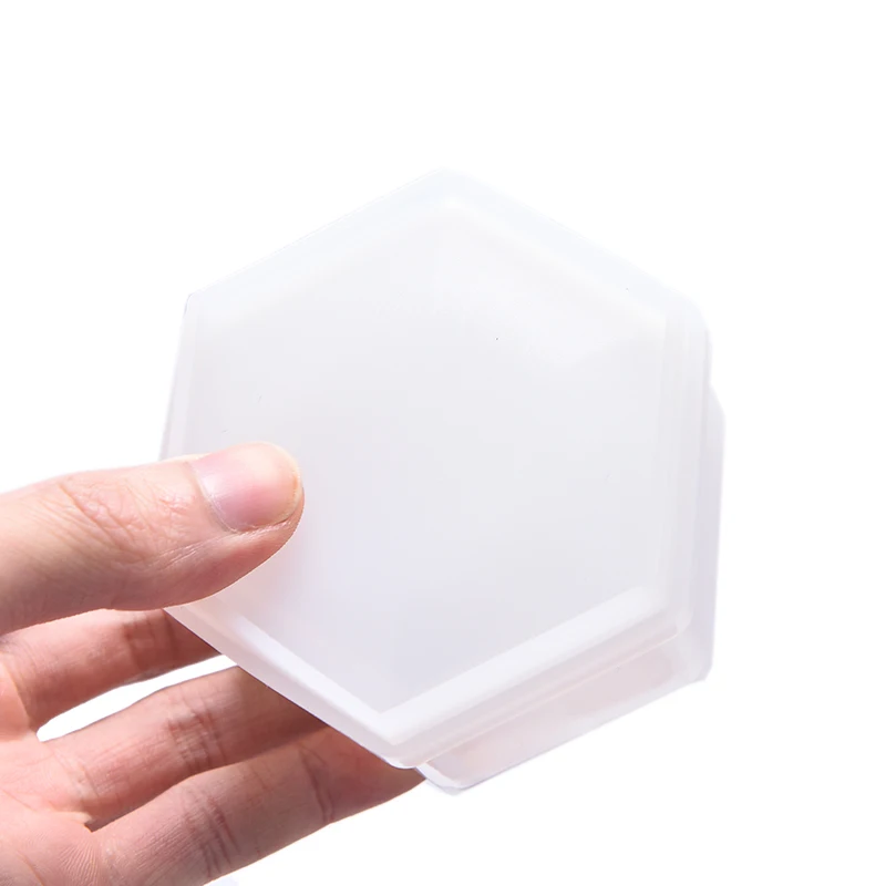 

Resin Silicone Mold Hexagon Storage Box Epoxy Mould Crystal UV Mirror Handmade DIY Table Desktop Gift Jewelry Tools