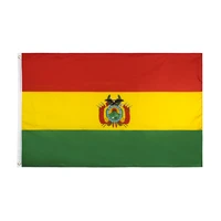 free shipping bolivia flag 90x150cm bol plurinational state of bolivia flag custom south america national flag