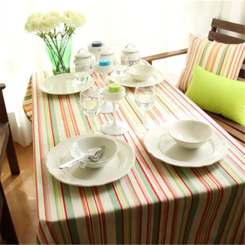 Скатерть для стола дорожная скатерть из хлопка и льна маленькая обеденного