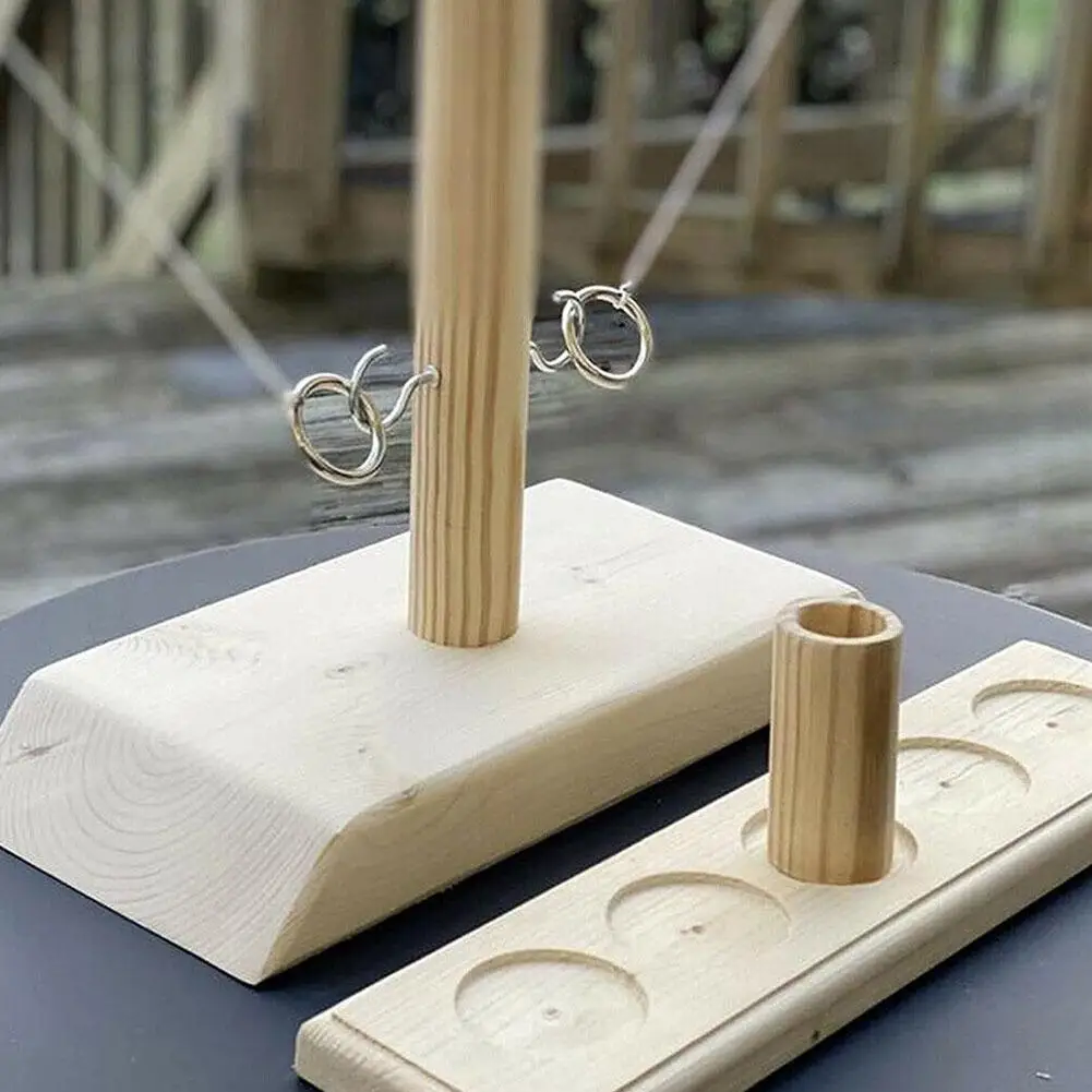 

Party Toy Leisure Industrial Game Games Bar Drink Shop Handmade Wooden Hooks Fast-paced Interactive Game For Bars Home