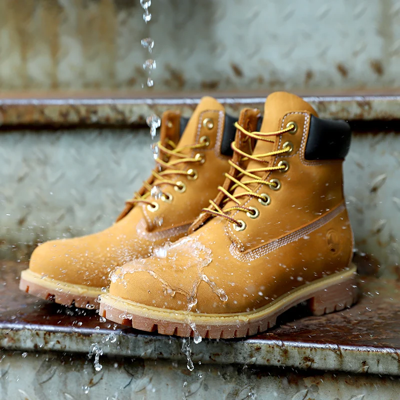 Мужские походные ботинки kowm водонепроницаемые охотничья обувь тактическая для