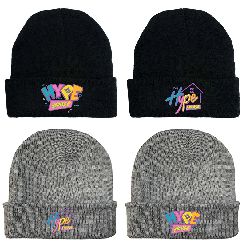 

Трикотажная Шапка-бини в стиле хип-хоп