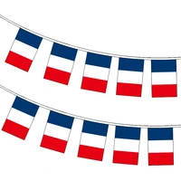 xvggdg 20pcsset france bunting flags pennant string banner buntings festival party holiday