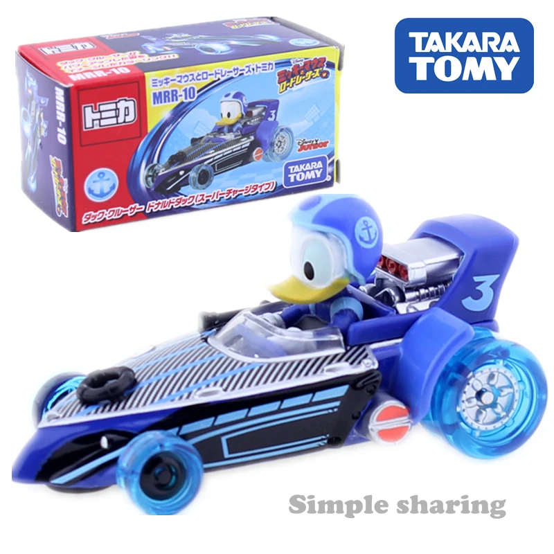 Такара томика Дисней Микки Маус и дорожные гонщики MRR 10 крейсер Дональд Дак