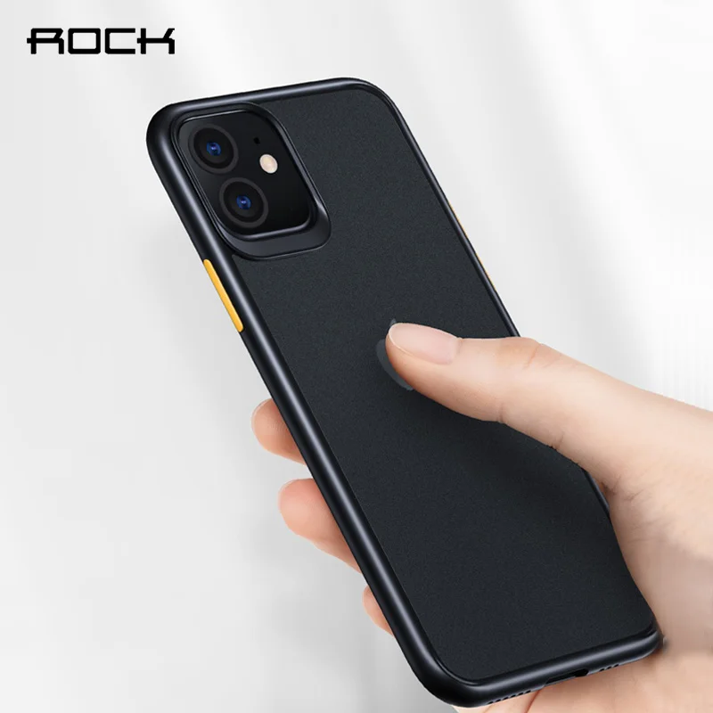 Чехол ROCK для телефона iPhone 11 pro max защитный чехол матовый ПК задняя крышка |