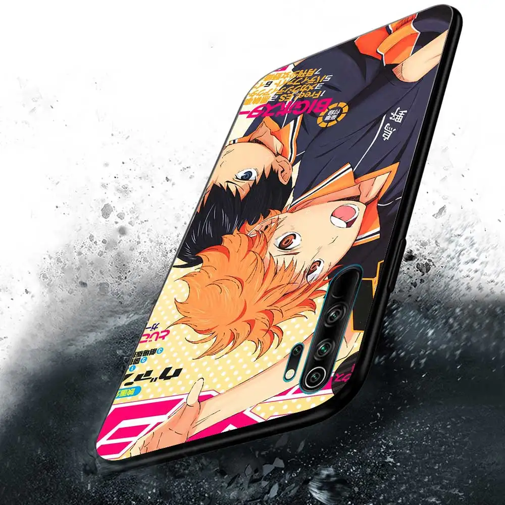 

Silicone Case For Xiaomi Redmi Note 9 9S 8T 8 Pro 8A 7 7A 9A 9C 9i 6 6A Soft TPU Back Cover Coque Phone Bag Anime Haikyuu Nekoma