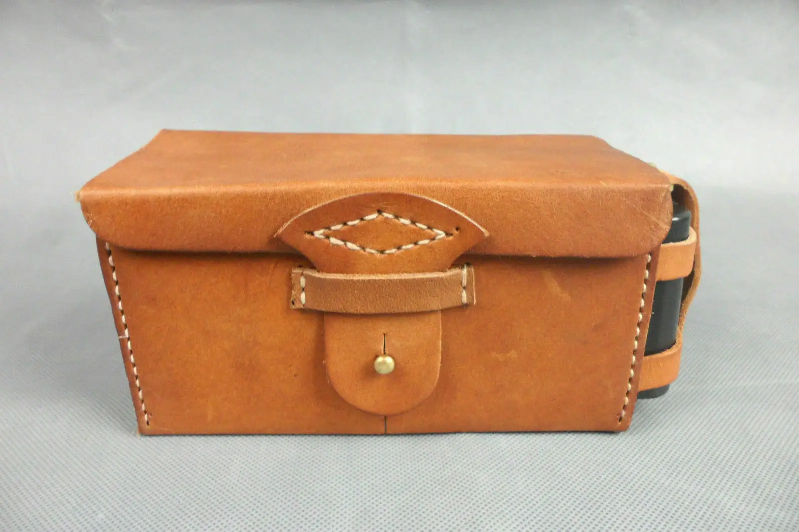 Кожаный мешочек для боеприпасов времен Второй мировой войны Императорский