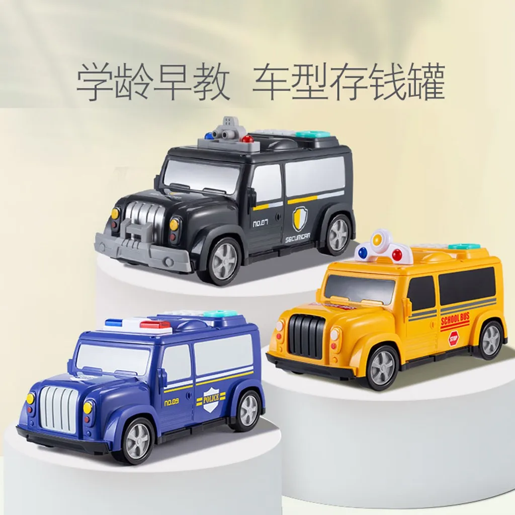 Новый Moneybox для монет электронные копилки детские игрушки наличные автомобильный