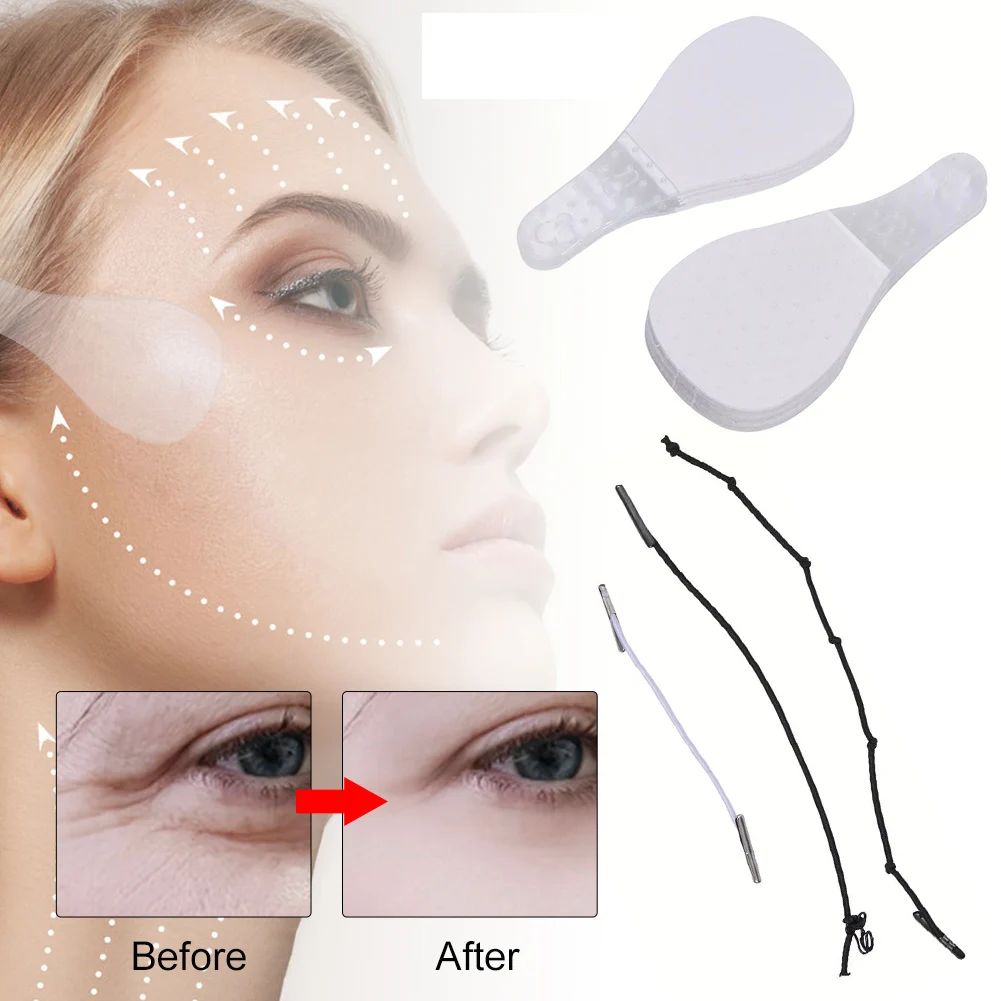

Invisible Thin Face Stickers V-Shape Face Facial Line Wrinkle Sagging Skin Face Lift Up Fast Chin Adhesive Tape Dropshipping