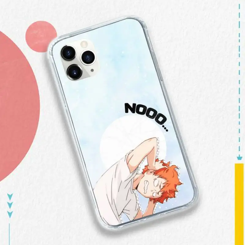 

Haikyuu volleyball Japan anime Phone Case for iPhone 11 12 pro XS MAX 8 7 6 6S Plus X 5S SE 2020 XR