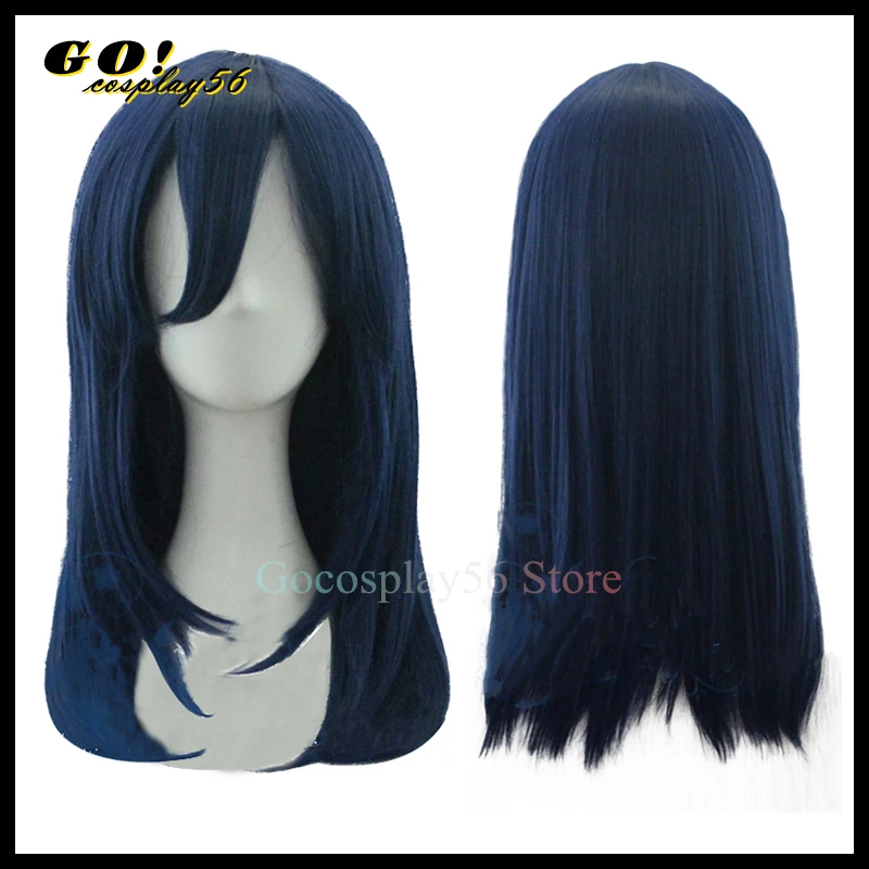 

Fire Emblem Awakening Wig Lucina Blue Long Straight Cosplay Hair Halloween Role Play