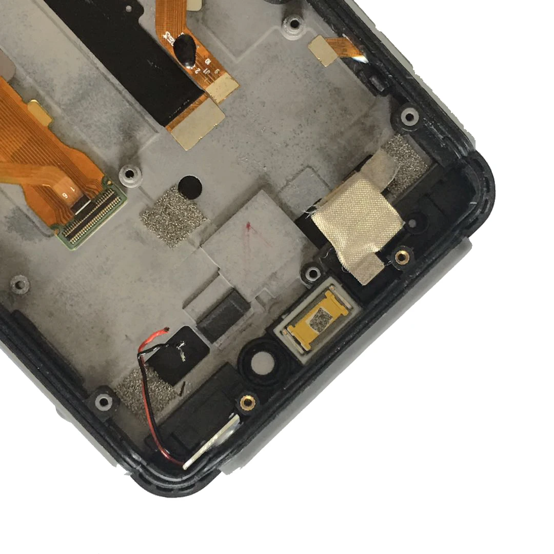 ЖК дисплей 5 дюйма для Elephone Soldier + фотография с черной рамкой и лентой