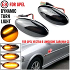 2 шт., динамическая лампа для указателей поворота для OpelVauxhall Vectra B MK1 1995 1996 1997 1998 1999 2000 2001 2002