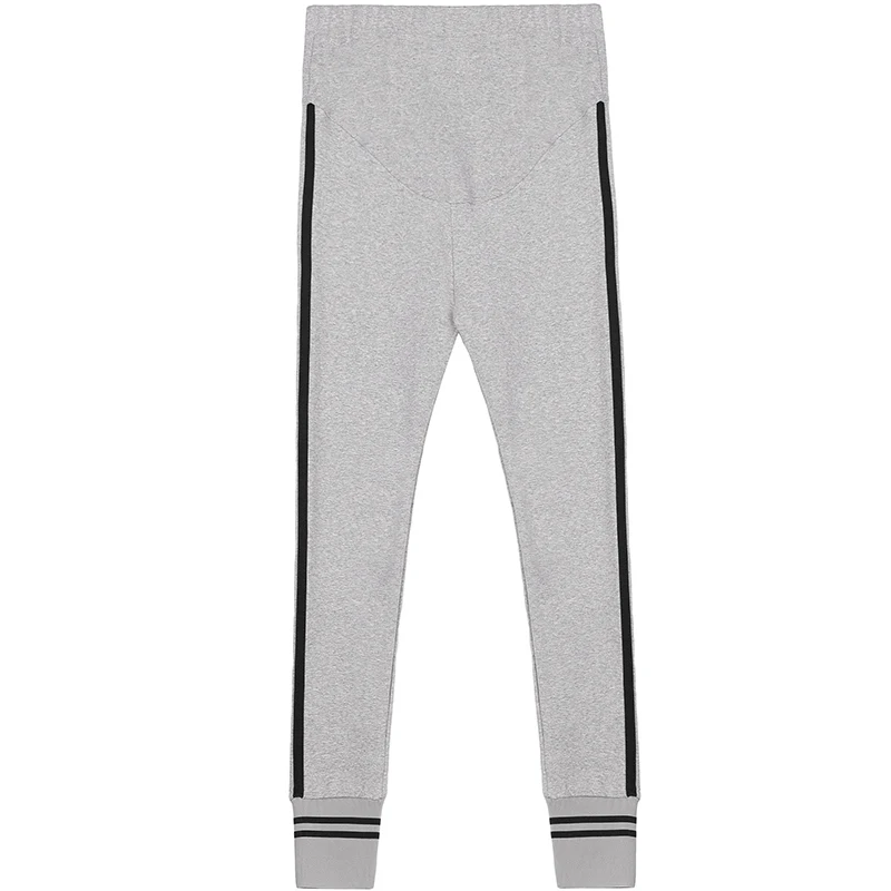 

909# Spring Thin Cotton Maternity Skinny Legging Adjustable Belly Pants for Pregnant Women Summer Sports Casual Slim Preganncy