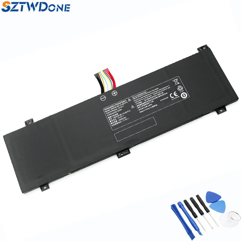 

SZTWDONE GK5CN-00-13-4S1P-0 4CELL 15.2V 62.35WH Laptop battery For For TONGFANG GK5CN4Z GK6Z5CN For MECHREVO Z2 Air