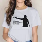 Это не демократия, футболка с круглым вырезом, Ходячие мертвецы, Рик Гримс, оригинальная женская футболка 5XL, новый дизайн, Большая распродажа