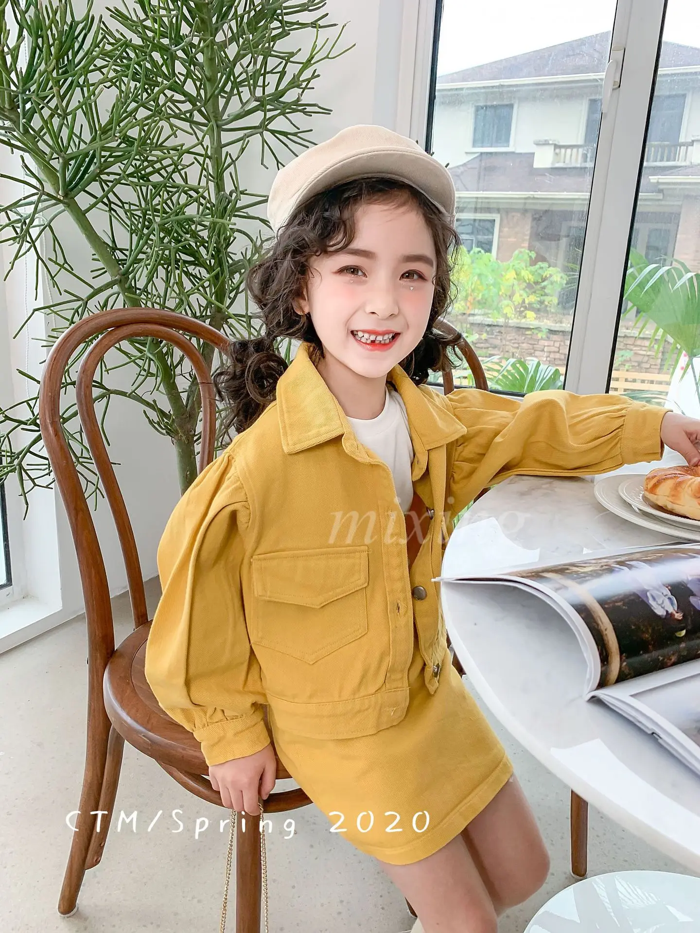 Комплект одежды для детей 2020 г. Весенний Новый Детский Костюм Детское пальто с