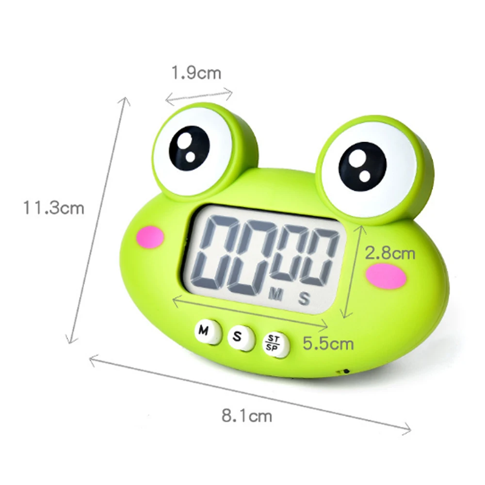 Цифровой кухонный таймер с большими цифрами Магнитная подставка большим