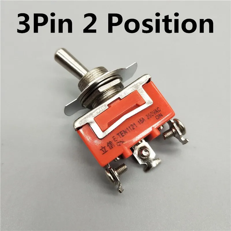 

Оранжевый E-TEN SPST тумблер ВКЛ-ВЫКЛ 250V