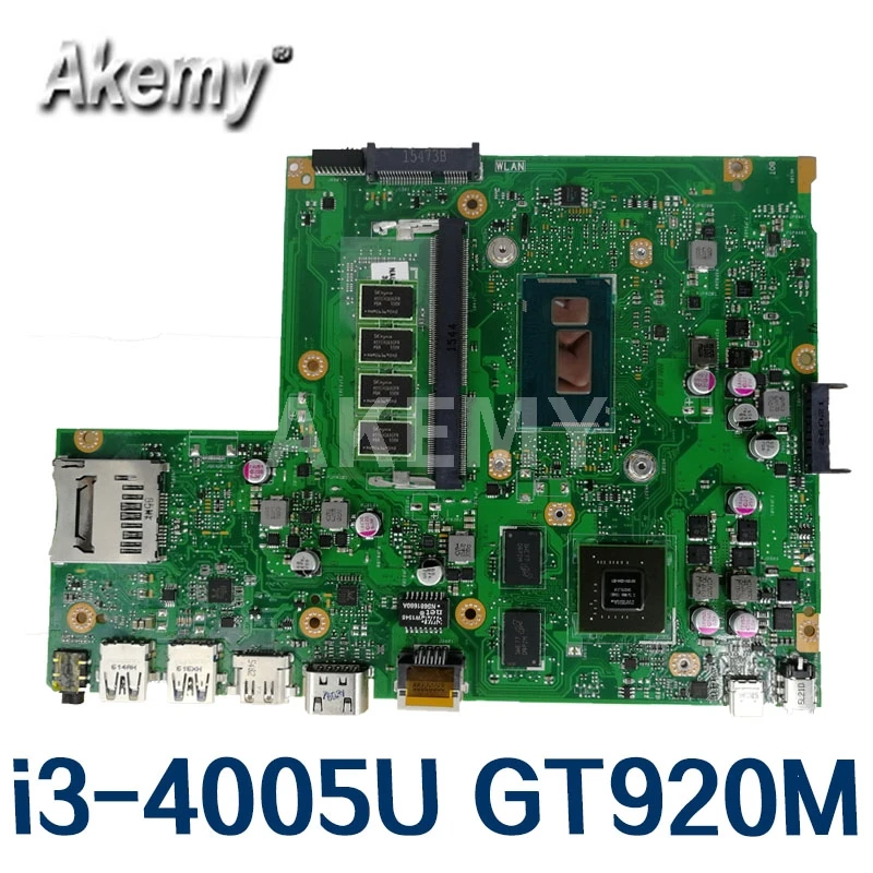 Akemy X540LJ материнская плата для ноутбука For Asus VivoBook X540L F540L A540L R540L оригинальная 4GB-RAM