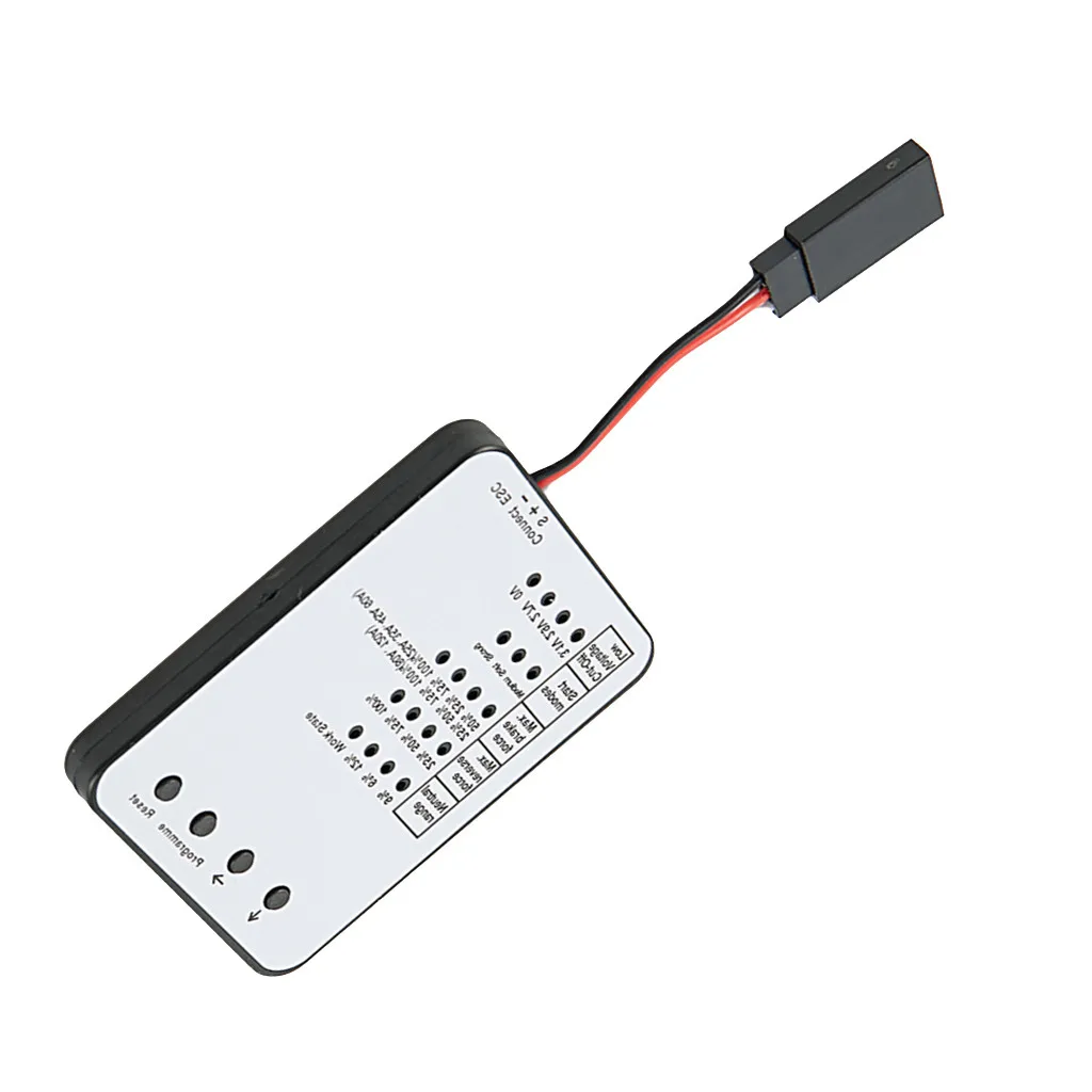 SURPASS HOBBY Racerstar LED Program Card For 25A 35A 45A 60A 80A 120A ESC Set Car Accessories Parts | Игрушки и хобби