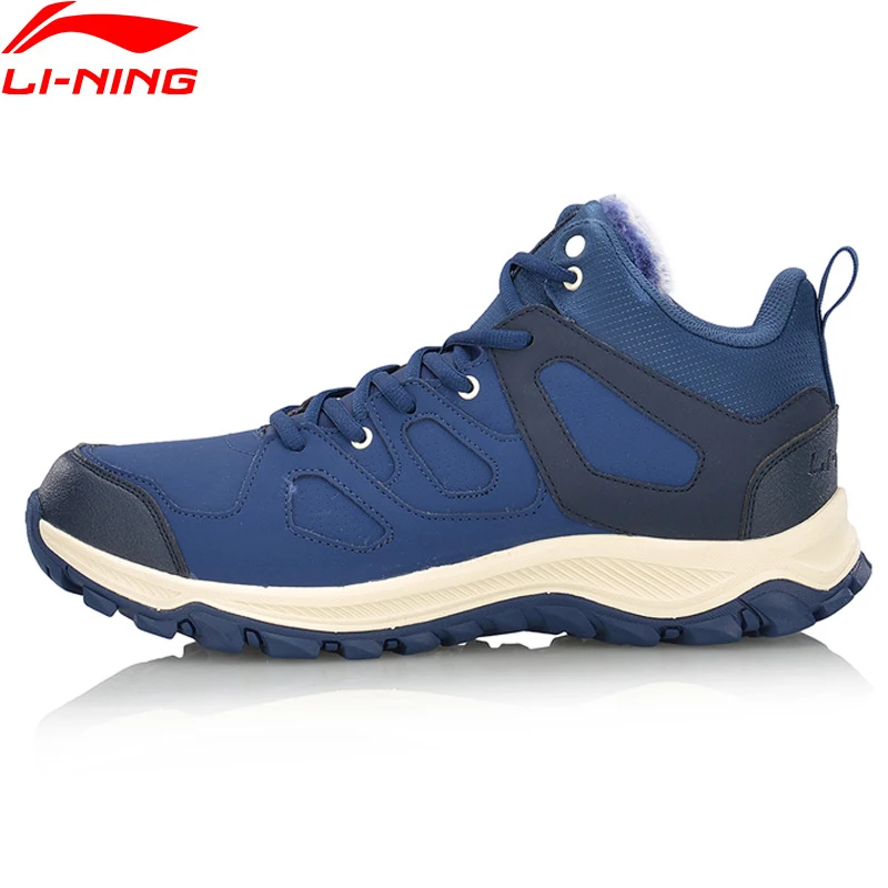 (Клиренс) Li Ning/мужские ботинки высокие походные Классические Теплые кроссовки