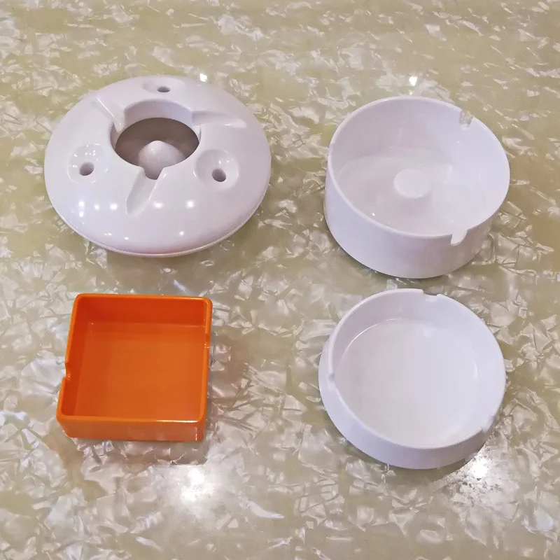 А5 меламиновая пепельница белая портативная Женская Большая Черная Квадратная