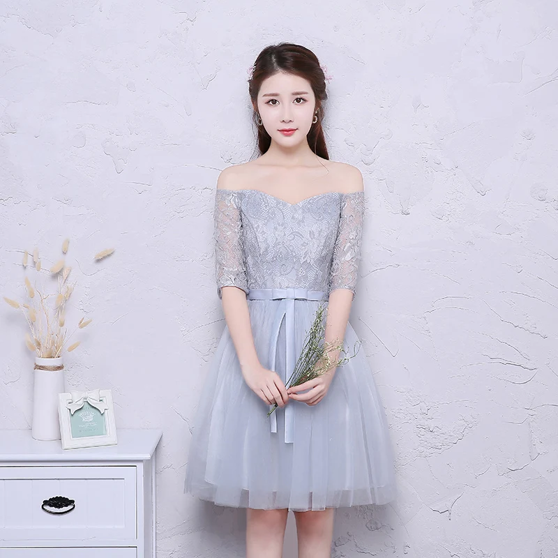 Элегантное платье для свадебной вечеринки большие размеры Тюлевое короткое