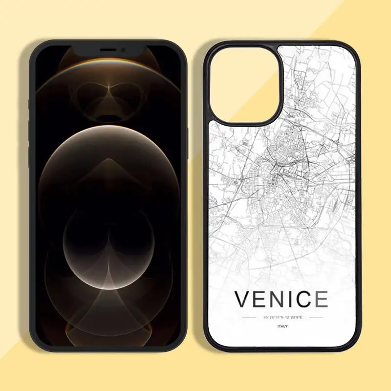 

Country Sketch City Map Phone Case Silicone TPU+PC For iPhone11 12 mini Pro MAX 7 8 Plus X XR XS Samsung S20 10 9 8 Plus ultra